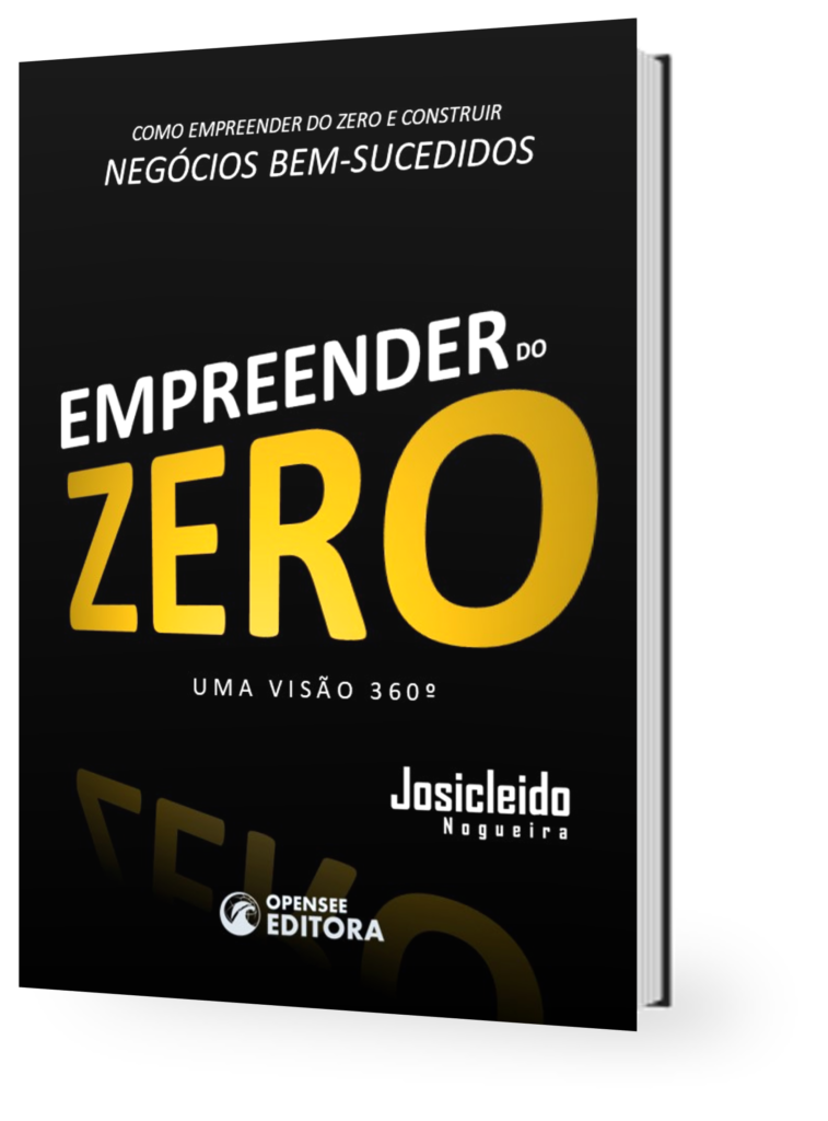 Livro Empreender do Zero - Autor Josicleido Nogueira