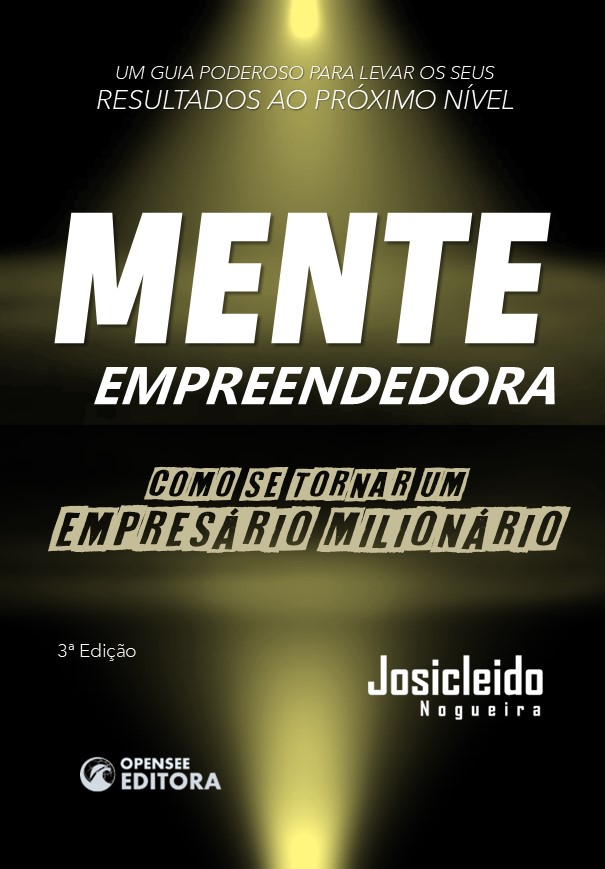 Capa - Mente Empreendedora - 3ª edição - Josicleido Nogueira