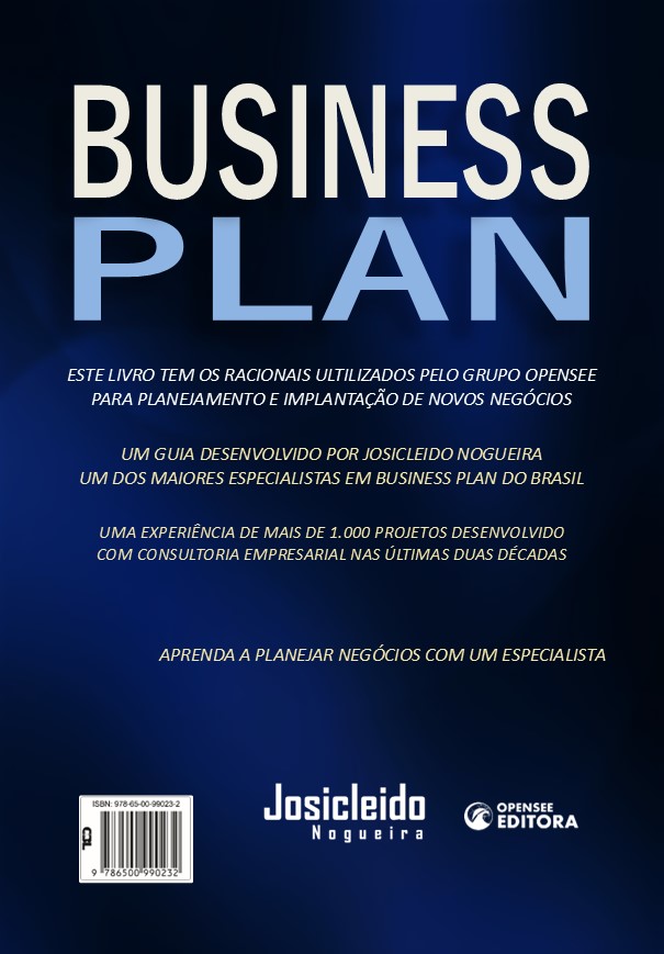 Contacapa Livro - Bbusiness Plan - Planejamento e Implantação de Empresas