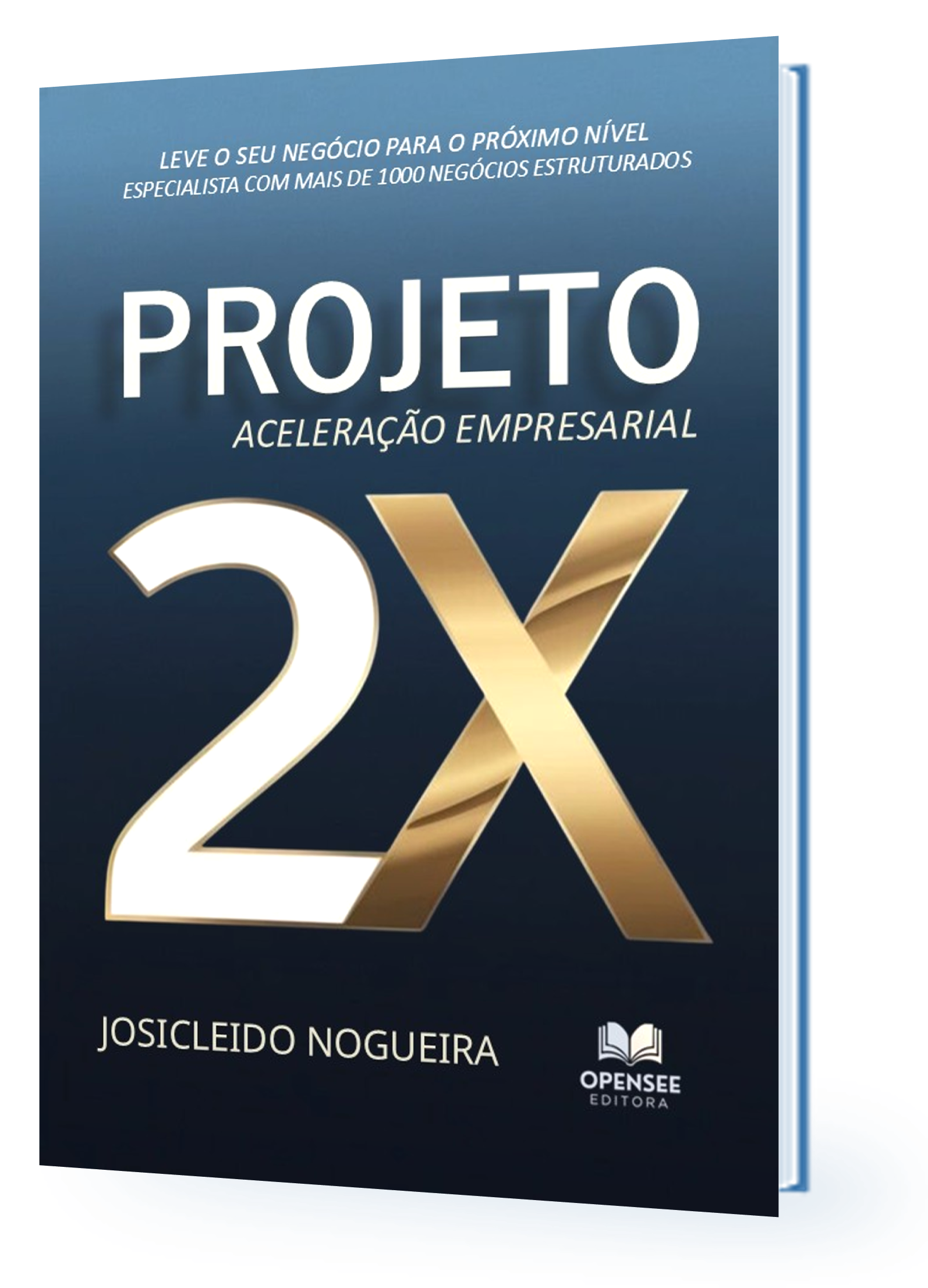 Livro Projeto 2X - Aceleração Empresarial - Josicleido Nogueira