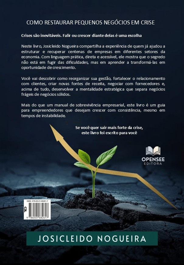 ContraCapa - Como Restaurar Pequenos Negócios em Crise - 2ª Edição