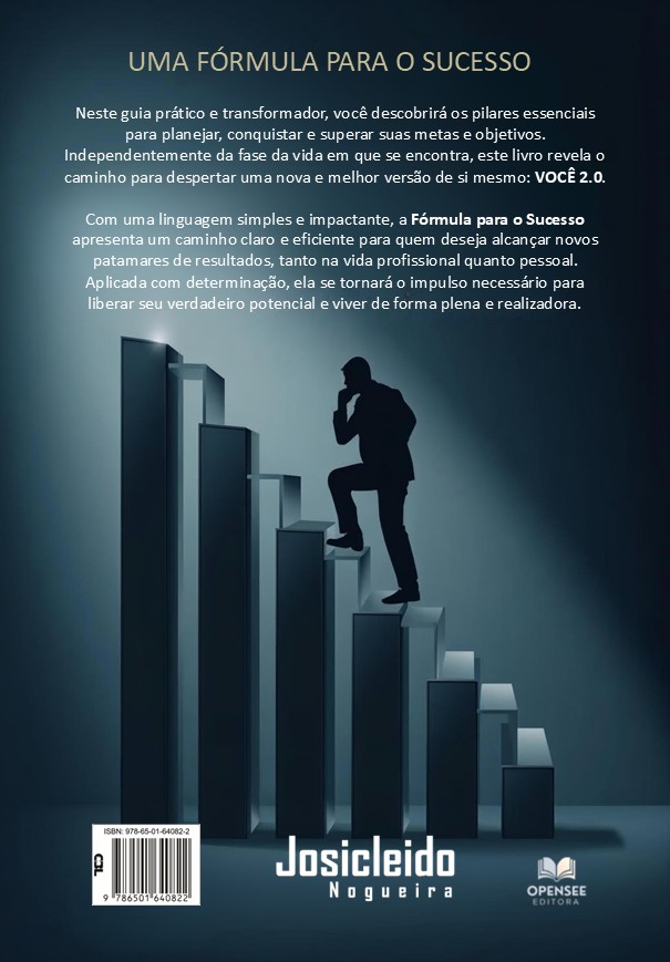 ContraCapa Livro - Uma Fórmula para o Sucesso - 6ª Edição