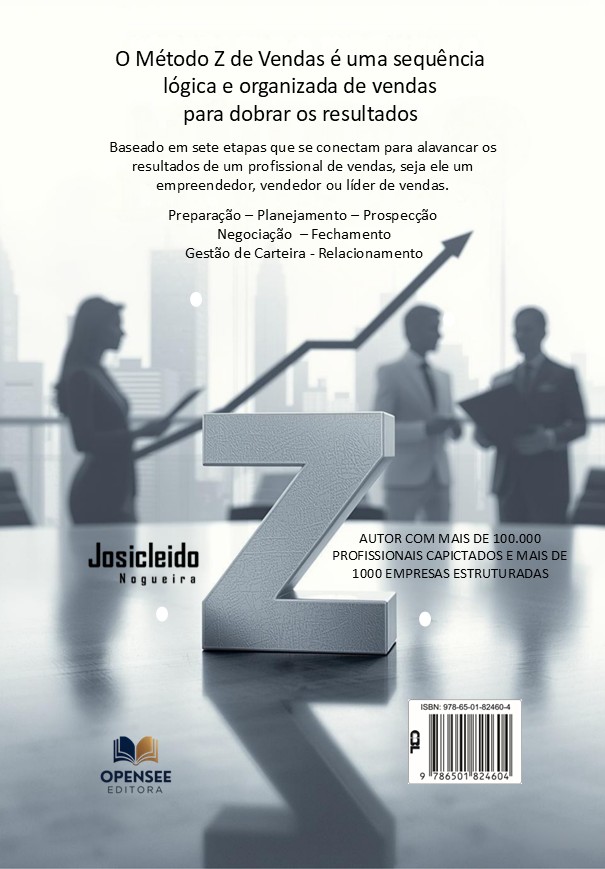 ContraCapa - Método Z de Vendas - 2ª Edição